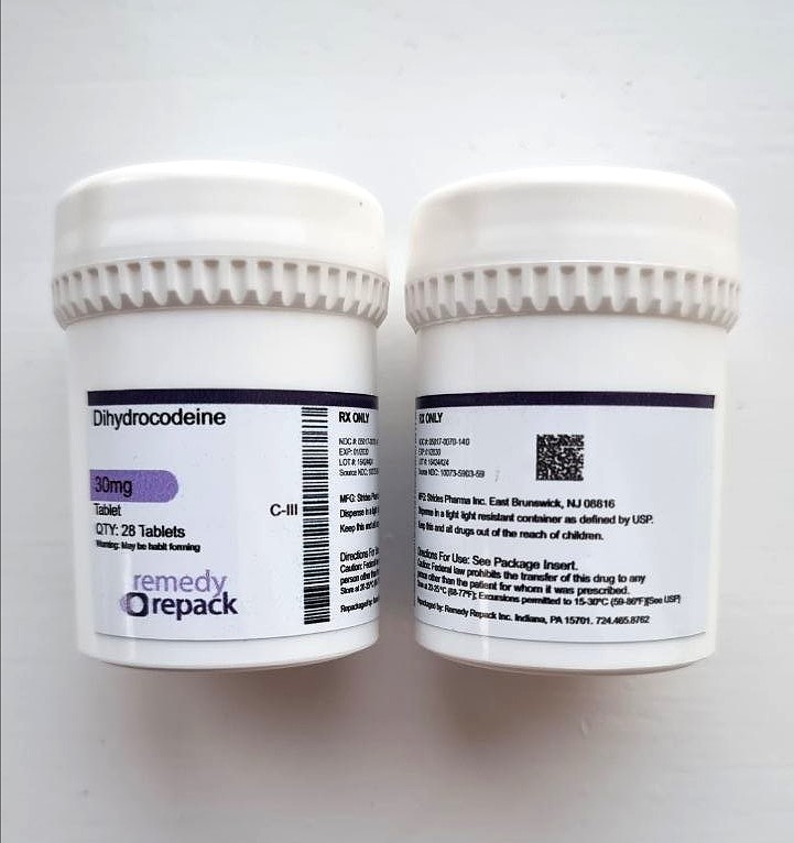 Dihydrocodeine 30mg Remedy Repack